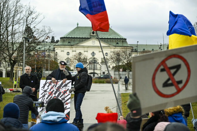 PROTEST: Dosť bolo Ruska