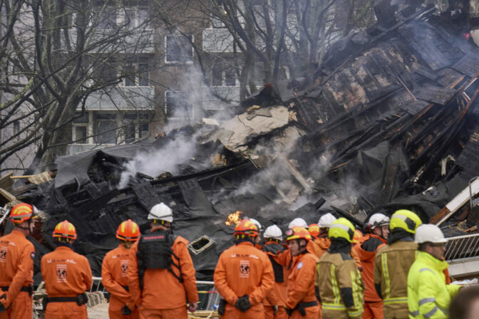 APTOPIX Netherlands Explosion