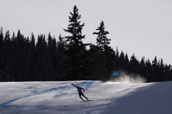 APTOPIX WCup Mens Super G Skiing