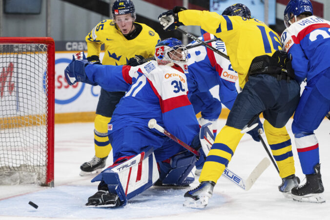 MS v hokeji do 20 rokov: Slovensko - Švédsko