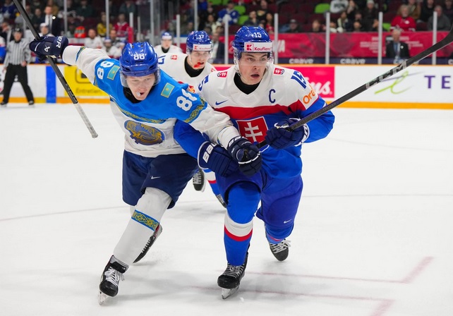 Dalibor Dvorský, MS v hokeji do 20 rokov, Slovensko - Kazachstan