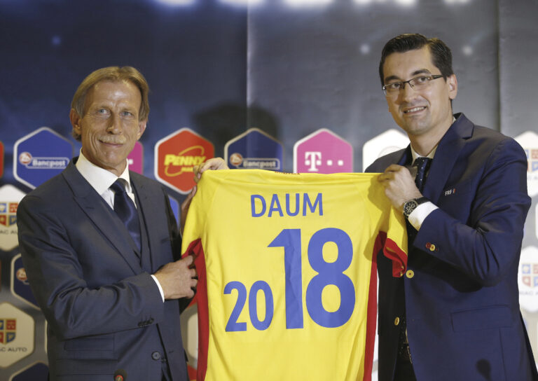 Razvan Burleanu a Christoph Daum