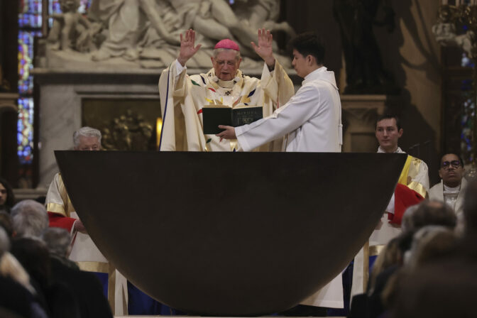 France Notre Dame Mass