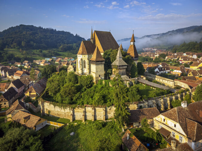 Biertan village, Transylvania, Romania