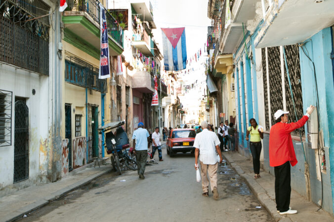 Havana street, Cuba