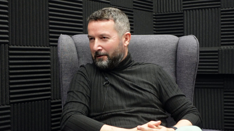 Ján Rapan počas rozhovoru pre agentúru SITA.
