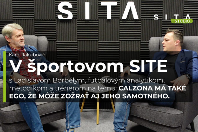 Ladislav Borbély počas rozhovoru v relácii V športovom SITE.