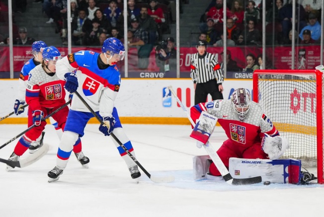 MS v hokeji do 20 rokov - Slovensko - Česko