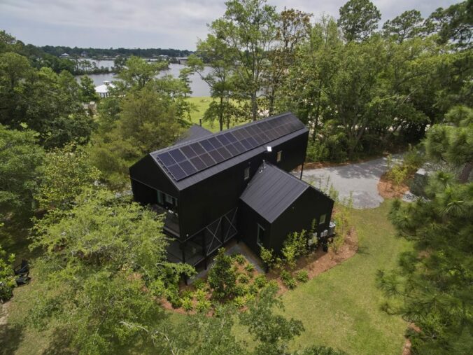 Fowl River Cabin, USA, Tall Architects