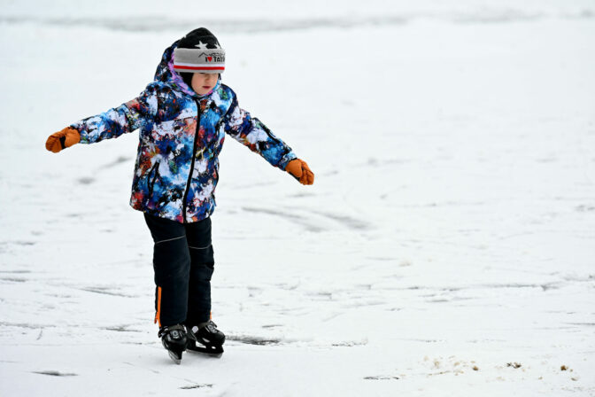 ZIMNÉ ŠPORTY: Korčulovanie v prírode