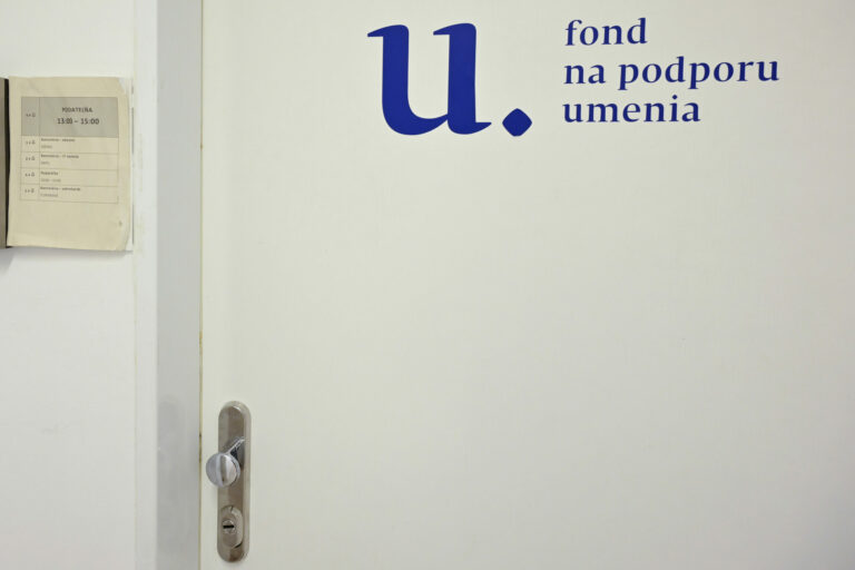PROTEST: Za obranu Fondu na podporu umenia