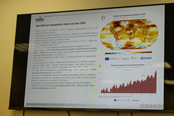 SHMÚ: Klimatologické zhodnotenie roku 2024