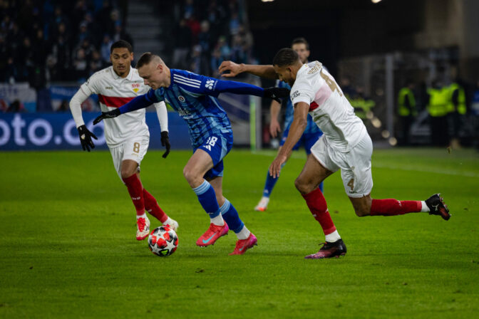 Futbal (Liga majstrov): Slovan Bratislava - VfB Stuttgart