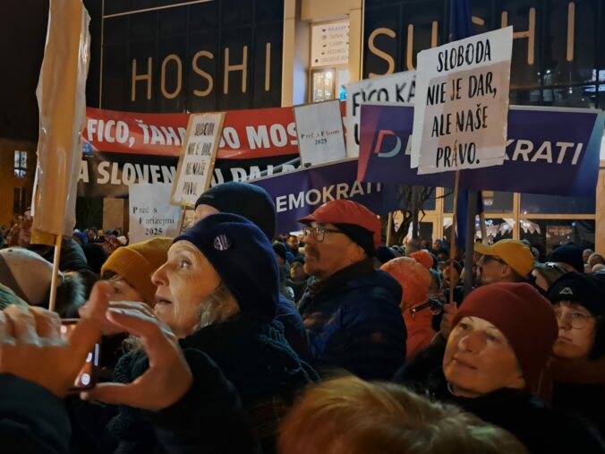 PROTEST: Slovensko je Európa! v Poprade