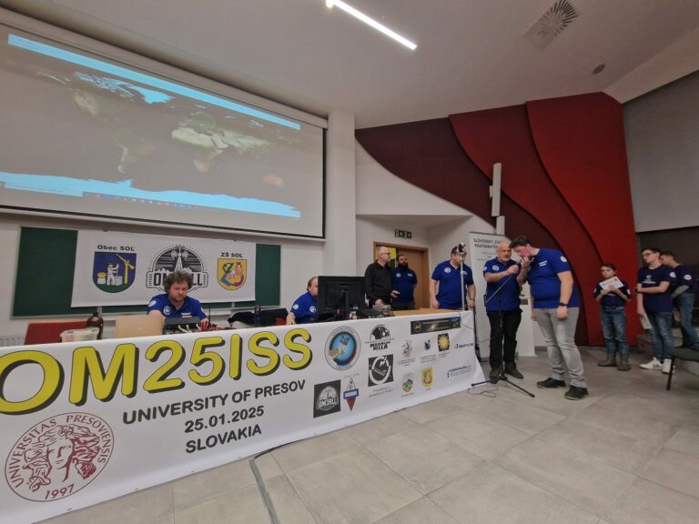 VEDA: Prvé spojenie s ISS na Slovensku