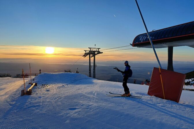 VYSOKÉ TATRY: Lyžovačka