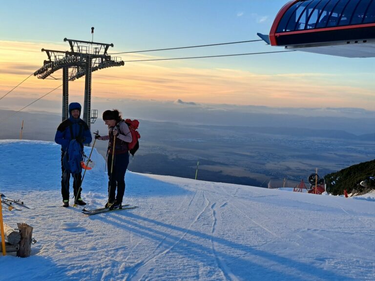 VYSOKÉ TATRY: Lyžovačka