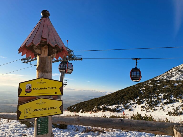 VYSOKÉ TATRY: Lyžovačka