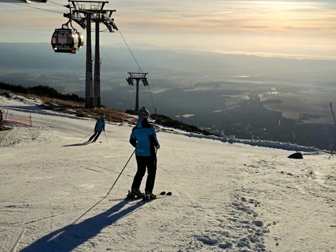 VYSOKÉ TATRY: Lyžovačka