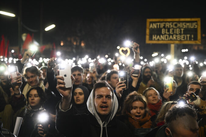 APTOPIX Austria Politics Protest