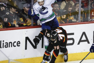 Hokej NHL: Canucks - Flames