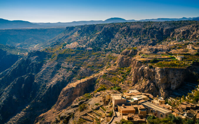 Terraces in Jebel Akhdar