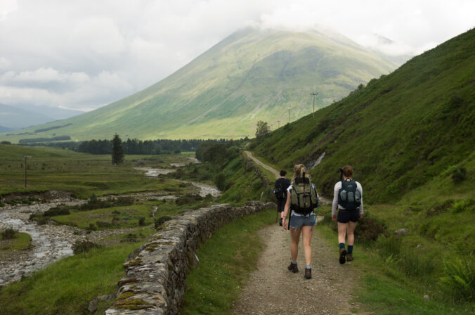 West Highland Way direction sign