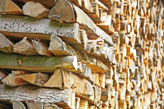 Stack firewood