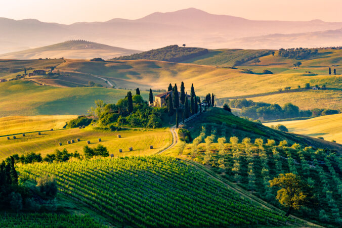 Val d&#039;Orcia, Tuscany, Italy