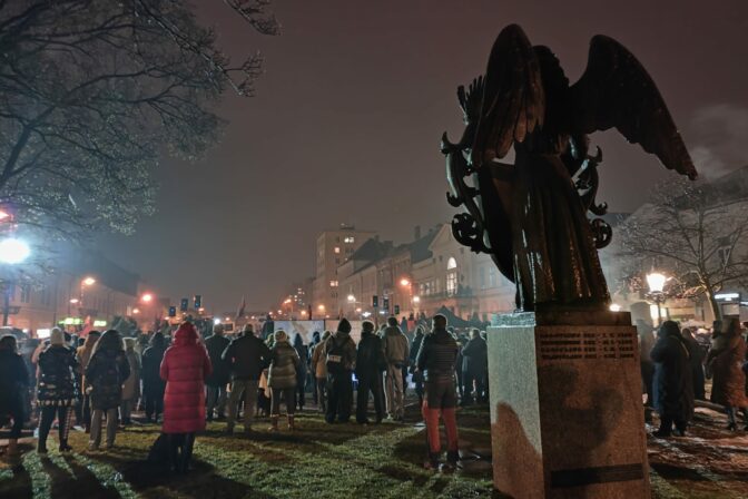 Občiansky protest „Spájame sa proti zlu“ v Košiciach - 23. január 2025