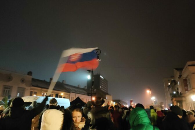 Občiansky protest „Spájame sa proti zlu“ v Košiciach - 23. január 2025