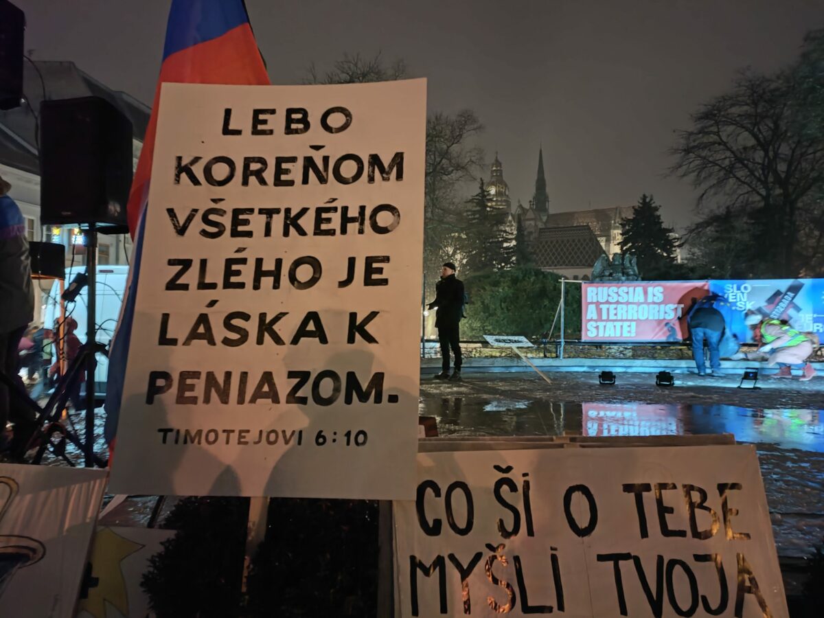 Občiansky protest „Spájame sa proti zlu“ v Košiciach - 23. január 2025