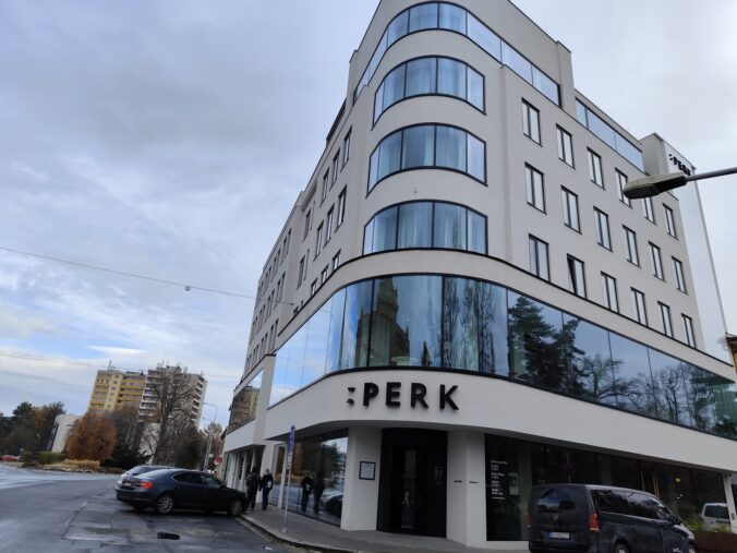 Zrekonštruovaný hotel Perk v Šumperku