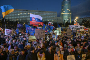 PROTEST: Slovensko je Európa v Bratislave