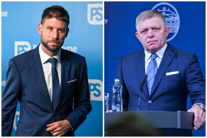 Michal Šimečka, Robert Fico