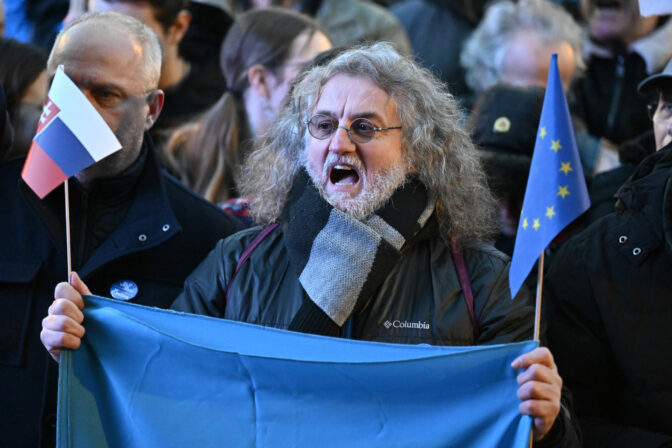 Slovakia Protest