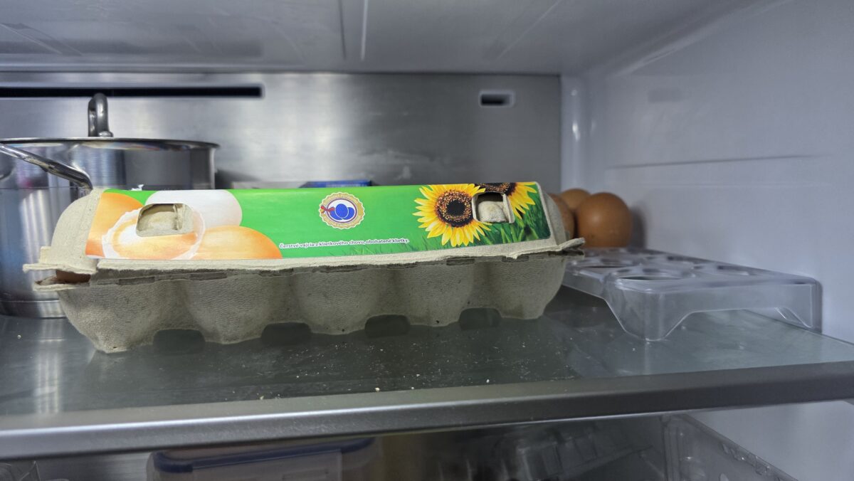 Chyby pri skladovaní vajec