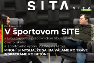 Eva Gažová, rozhovor V športovom SITE