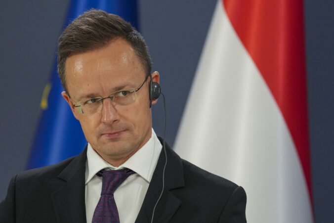 Maďarský minister zahraničných vecí Péter Szijjártó.