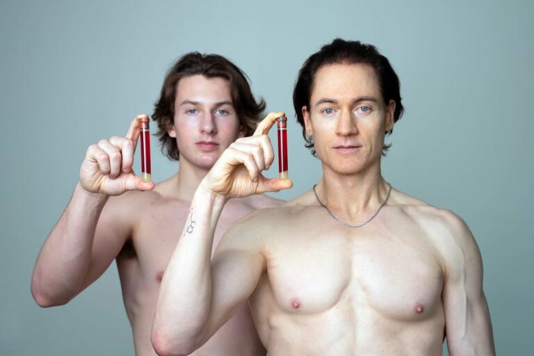 My son father and i completed the worlds first multi generational plasma exchange. once divided by the mind now united by biology.video link in bio.jpg