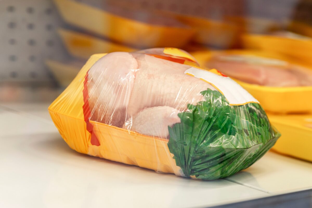 balené kuracie mäso