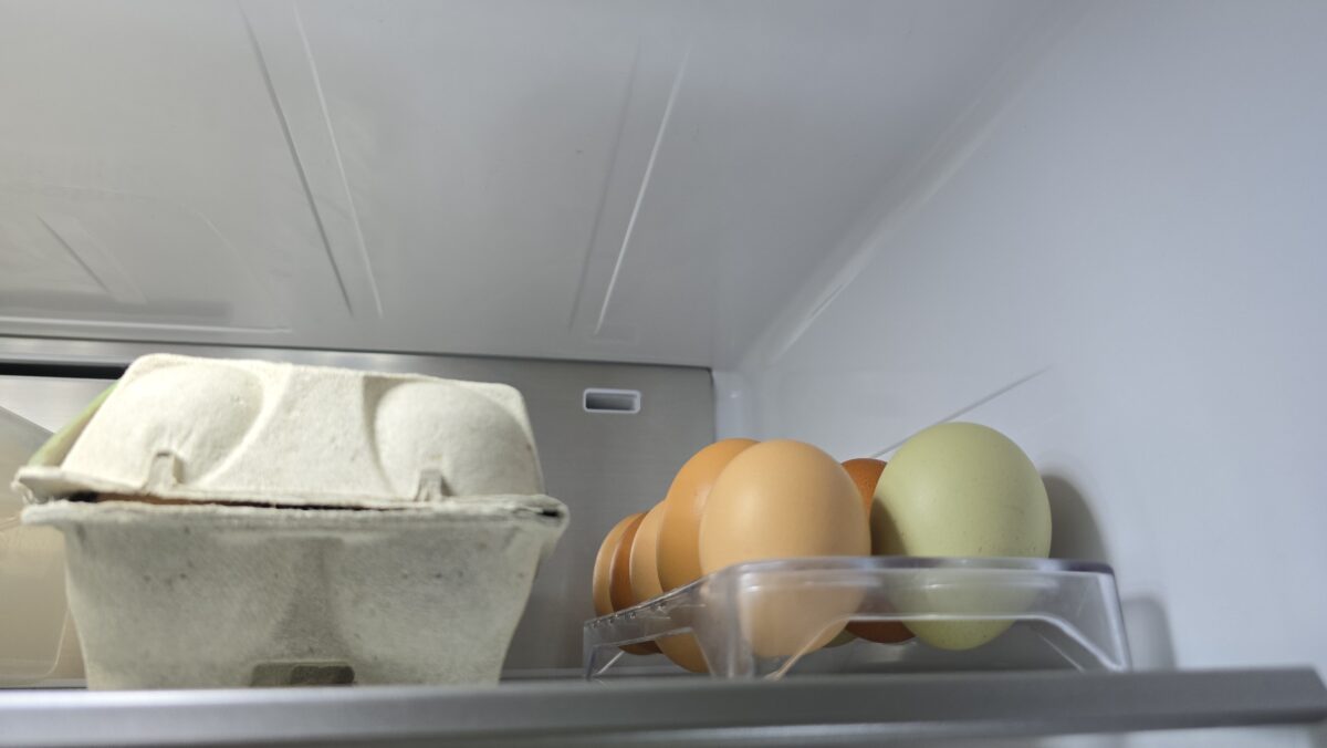 vajcia v chladničke