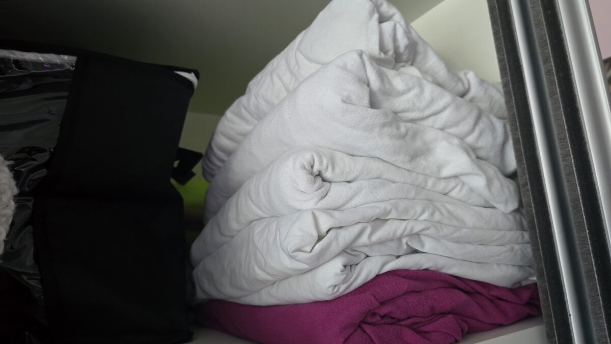 staré prestieradlá