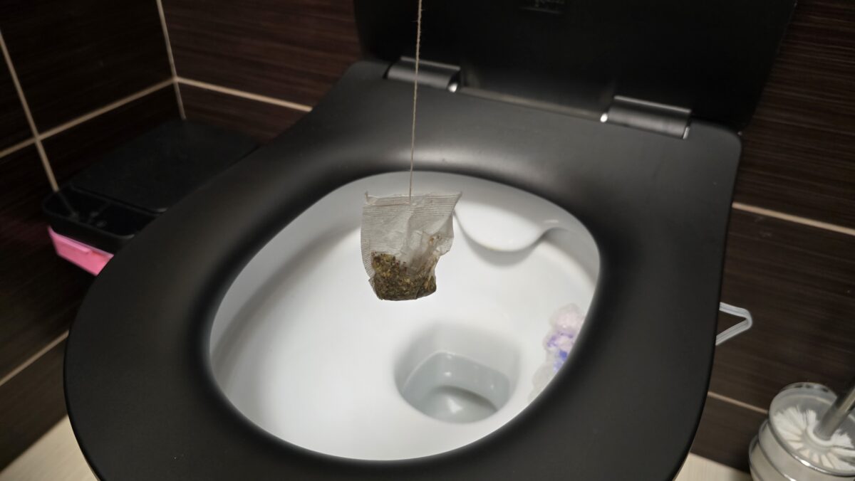 používanie čajového sáčku