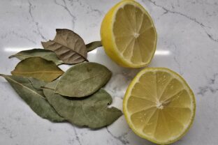 citrón a bobkový list