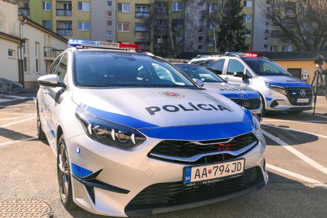 Nové autá policajného zboru