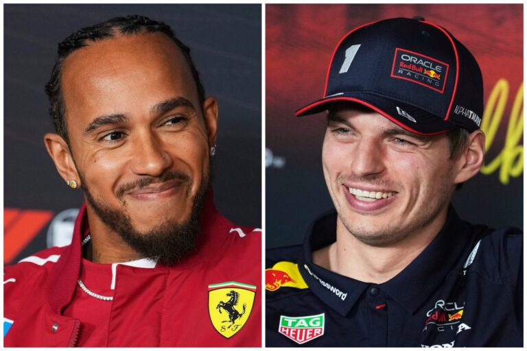 Lewis Hamilton, Max Verstappen