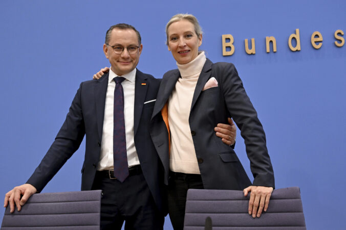 Tino Chrupalla, Alice Weidel (AfD)