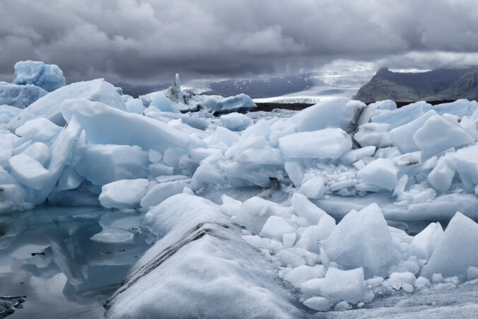 Ancient glacier