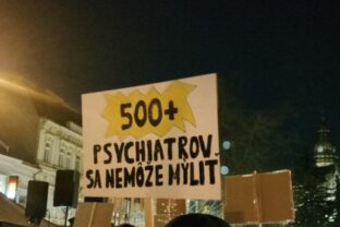 Košice, protest